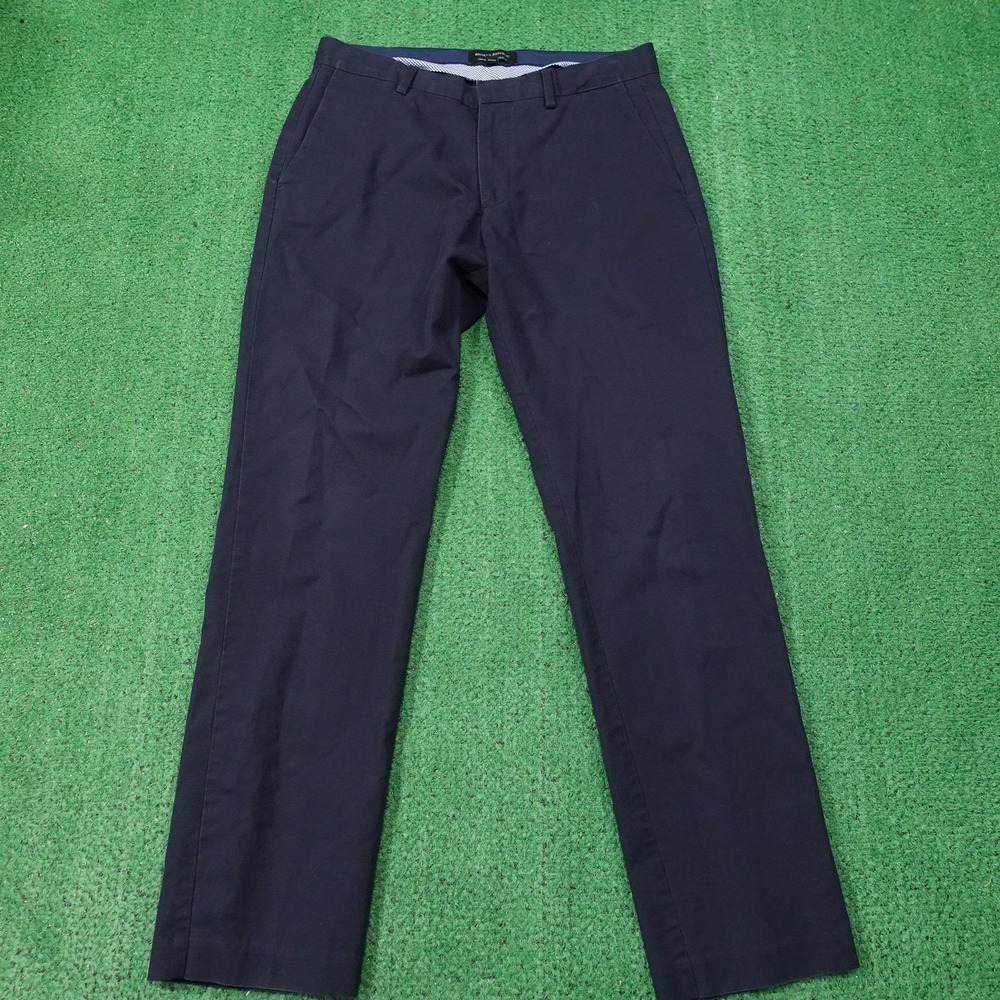 Banana Republic Pants Mens 31x32 Blue Non-Iron Tailored Slim Fit‎ Chino